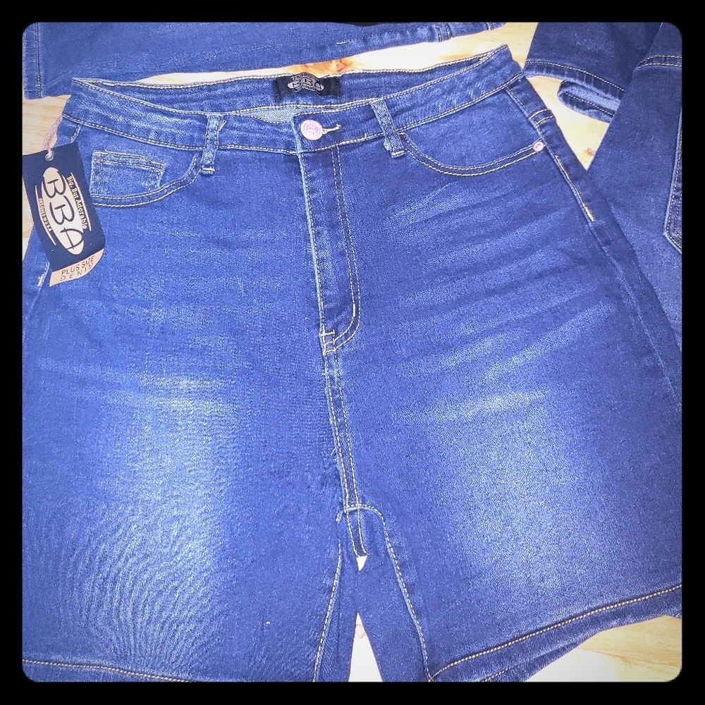 BBA Jean Shorts Plus Sizes
